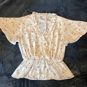 Sienna sky size medium blouse 100% polyester